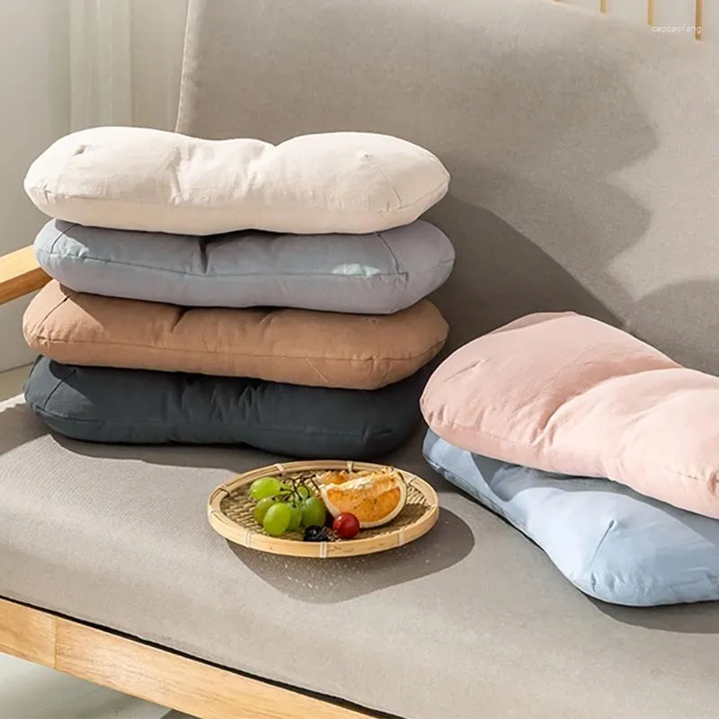 Pillow Kawaii Sofa S Pillows Linen Rectangle Modern Living Room Filling Original Office Japan Cojines Home Decorations