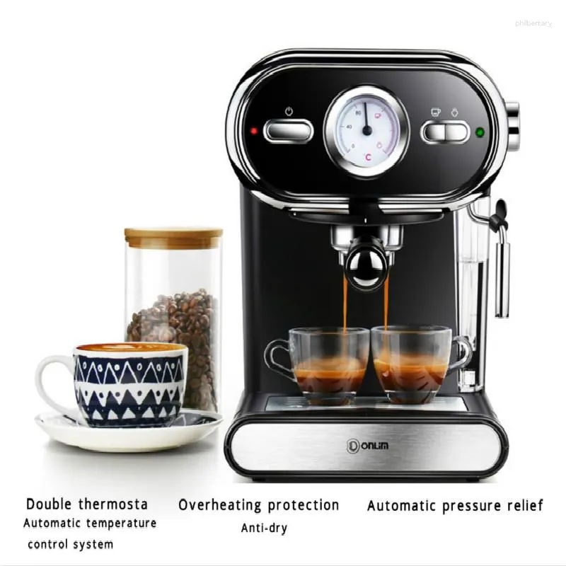 Donlim DL-KF5002 에스프레소 커피 머신 반자동 증기 유형 20BAR
