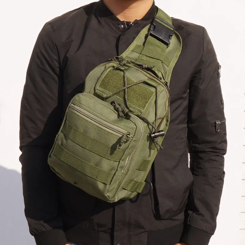 Mochila Pacotes Militar Saco Tático Escalada Sacos de Ombro Esportes Ao Ar Livre Pesca Camping Exército Caça Caminhadas Viagem Trekking Homens Molle 230824