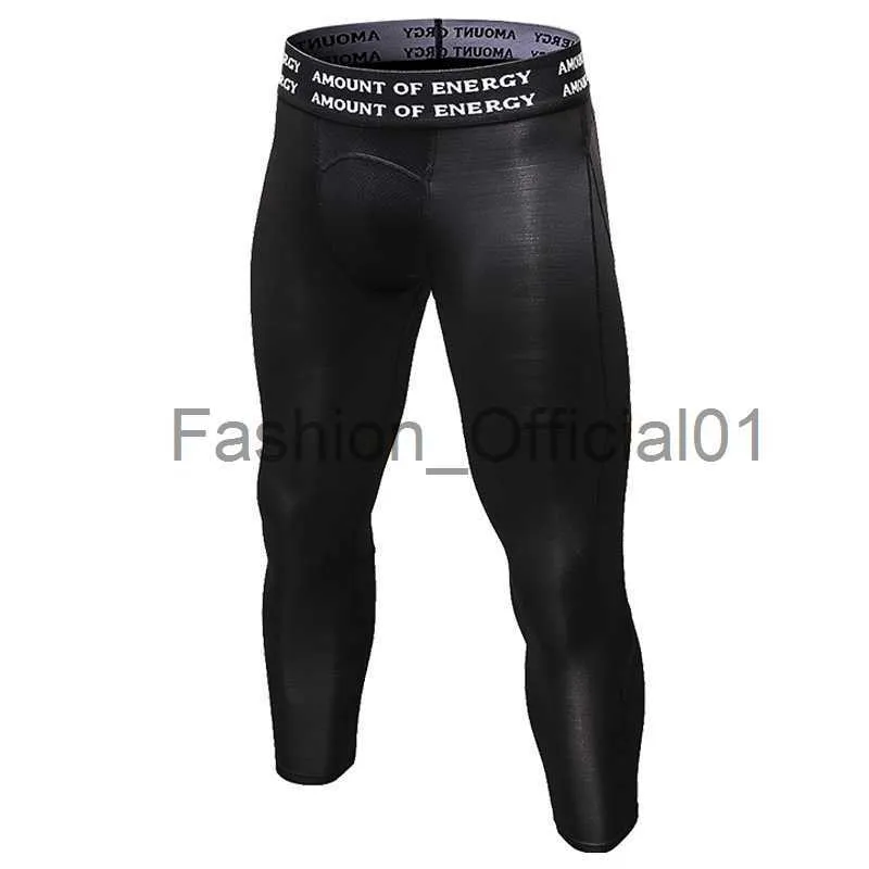 Basketball Tights 3/4 Compression Pants For Men