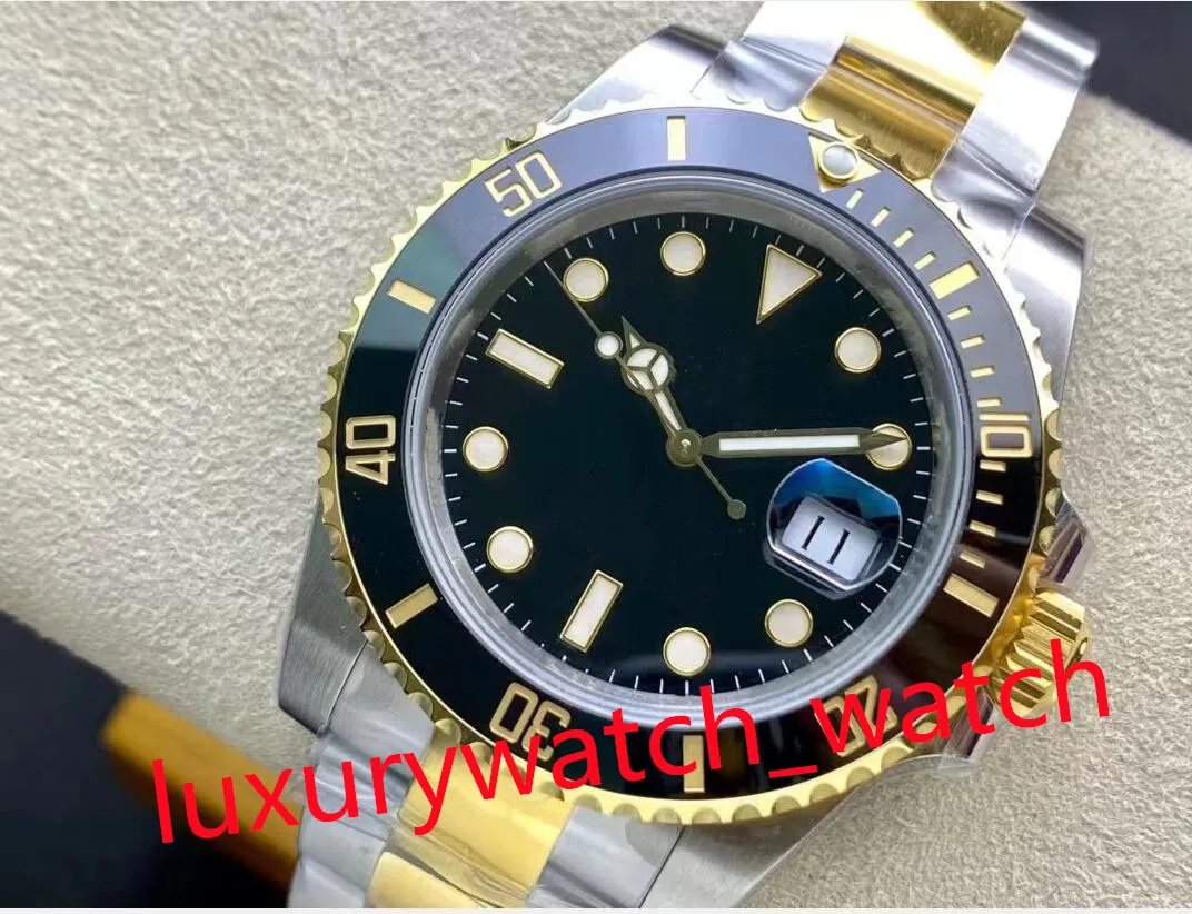 EW Sub 41 мм 126610 A3235 Автоматические мужские часы Black Dial Green Ceramics Bezel 904L браслет из нержавеющей стали Super Edition Gents смотрит ту же серийную карту с коробкой