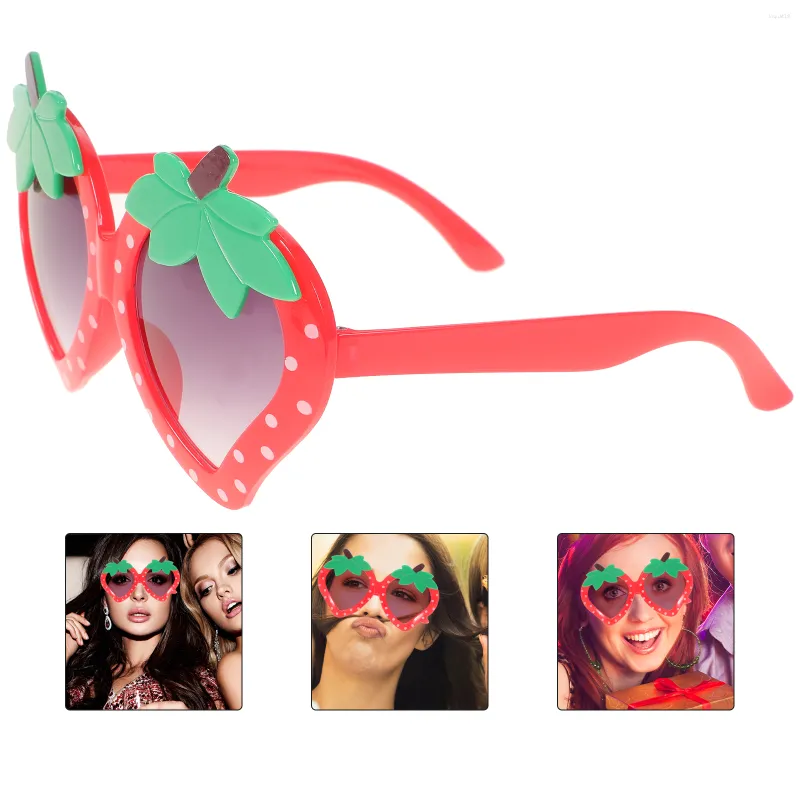 Sunglasses Toy Party Accessories Glasses Toys For Kids Fashion Funny Strawberry Child Fancy Dress