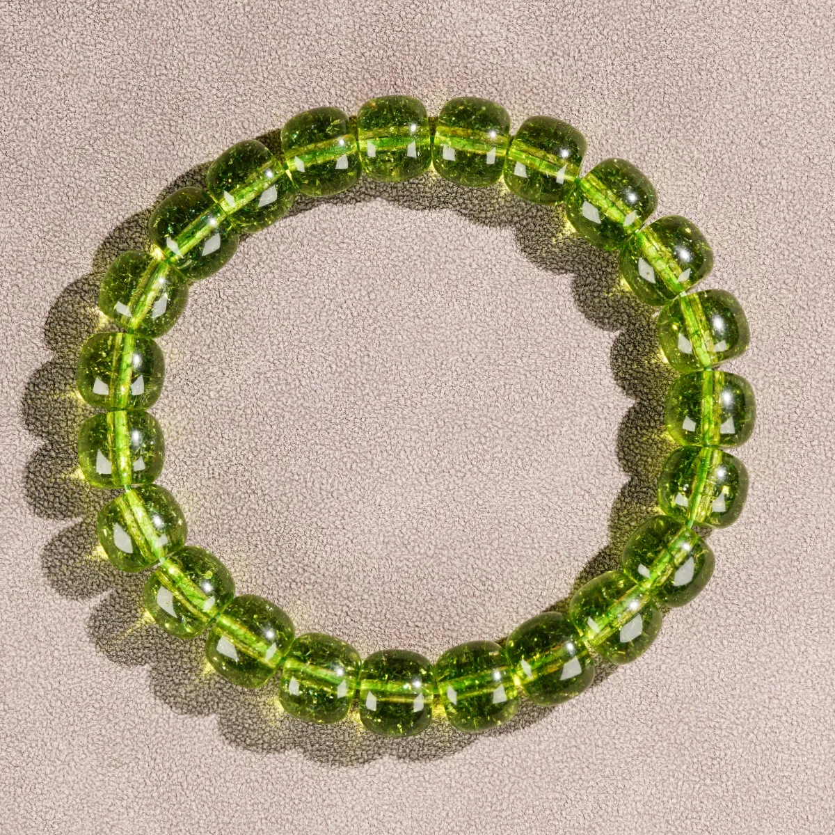 Bracciale con perline elastiche in giada verde quarzosio per braccialetti unisex per le donne braccialetti di design braccialetti per le donne gioielli firmati uomo gioielli gemme e gioielli