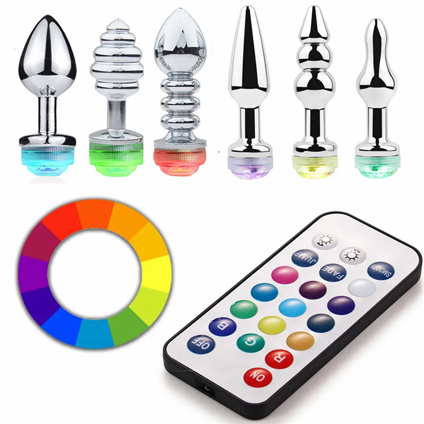 Vibrators Anal Plug With Hole Light Prostate Massager... From Yizhan06,  $8.94