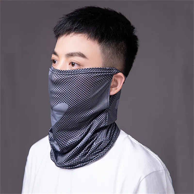 Summer Breathable Half Face Bandanas For Men And Women Perfect For
