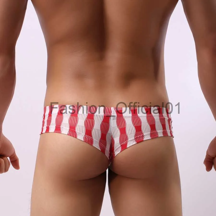 Boxer Mens Underwear Men Low Waist Boxers Panties Man Sexy Big U