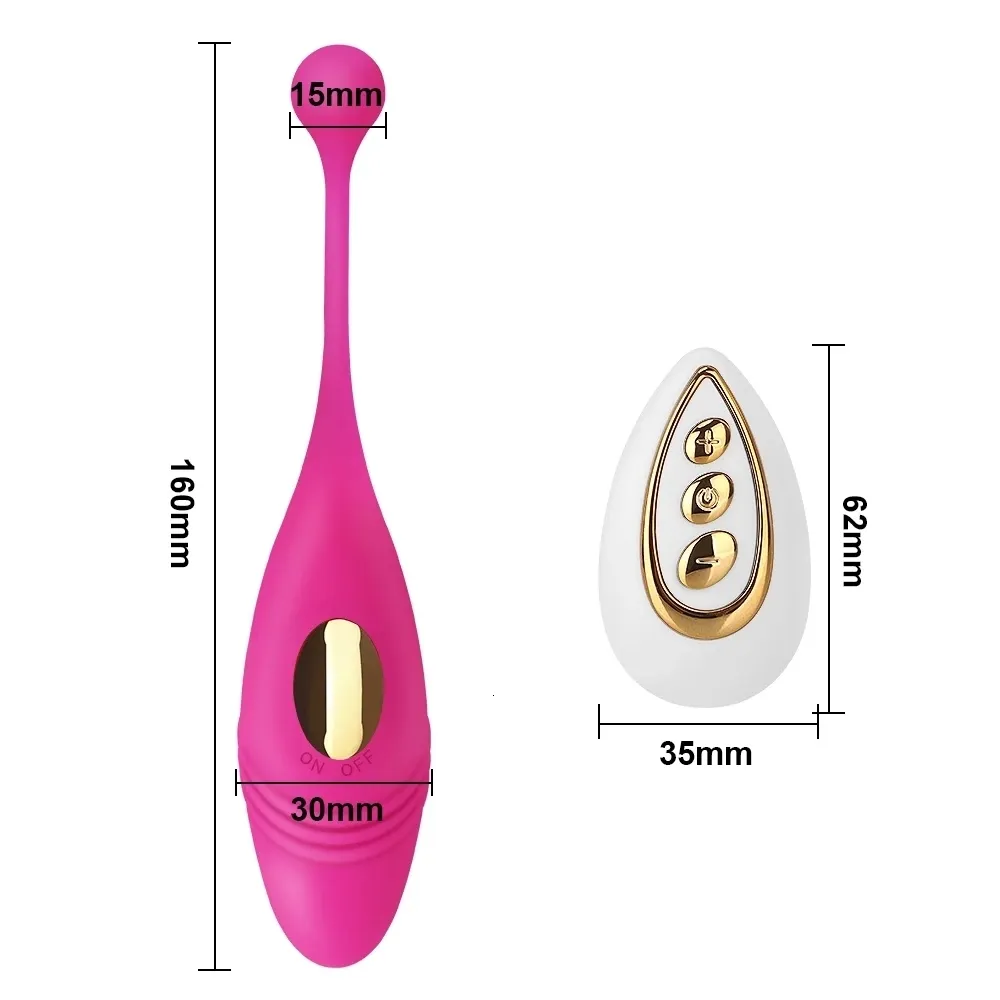 Jouets pour adultes vibrateurs sans fil sexe pour femmes Massage du Clitoris vibrant oeuf d'amour chinois l balles érotique P_voghion.com