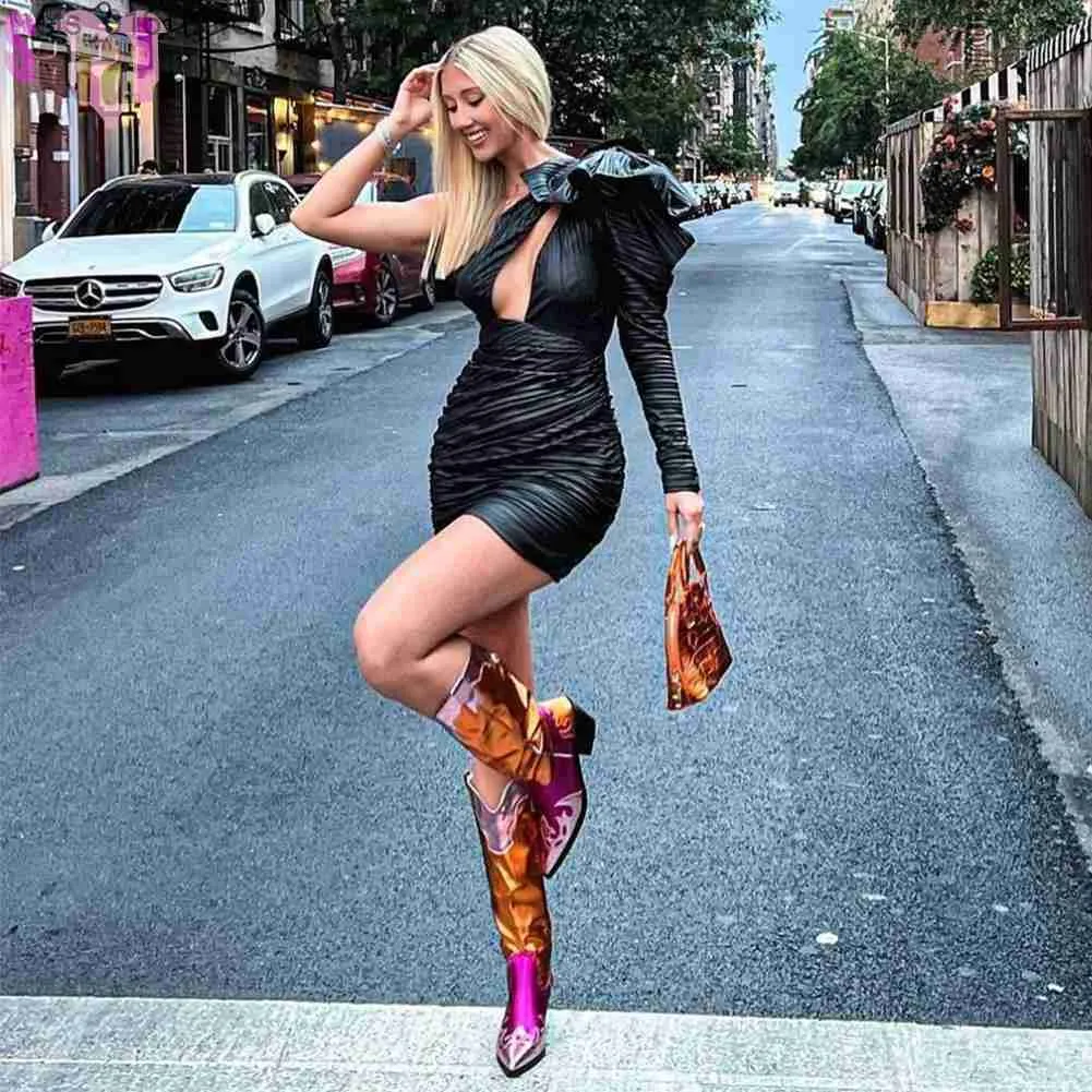 Colorful western deals boots