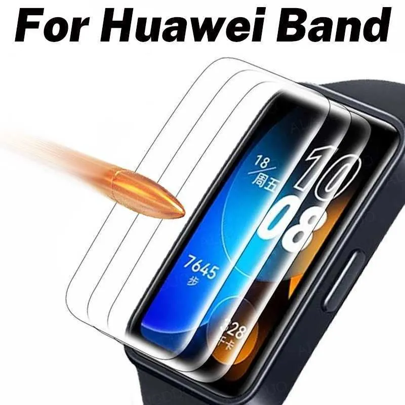 Hydrogelfilm för Huawei Band 8 Screen Protector Soft Film för Huawei Band 7 Band 6 Band 8 Protective Film Not Glass