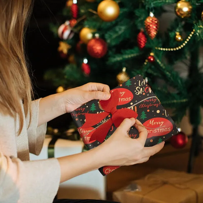 Presentförpackning 1st DIY Herrens kvinnors barns julinpackning pappersgåvor lastbil plåt vuxen vuxen