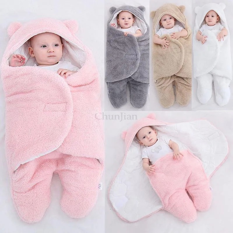 Newborn Baby Sleeping Bags Infant Toddler Unisex Baby Sleepsack Envelope for Newborns Babi Snappy Bags Cocoon for Baby 0-9Months