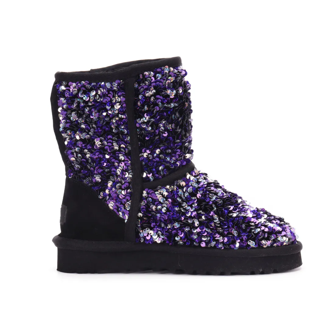 Sequin winter boots clearance