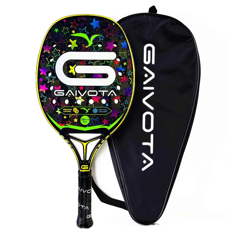 Raquetas de squash Raqueta de tenis de playa Gaivota Mochila con cinturón de carbono 24K 230824