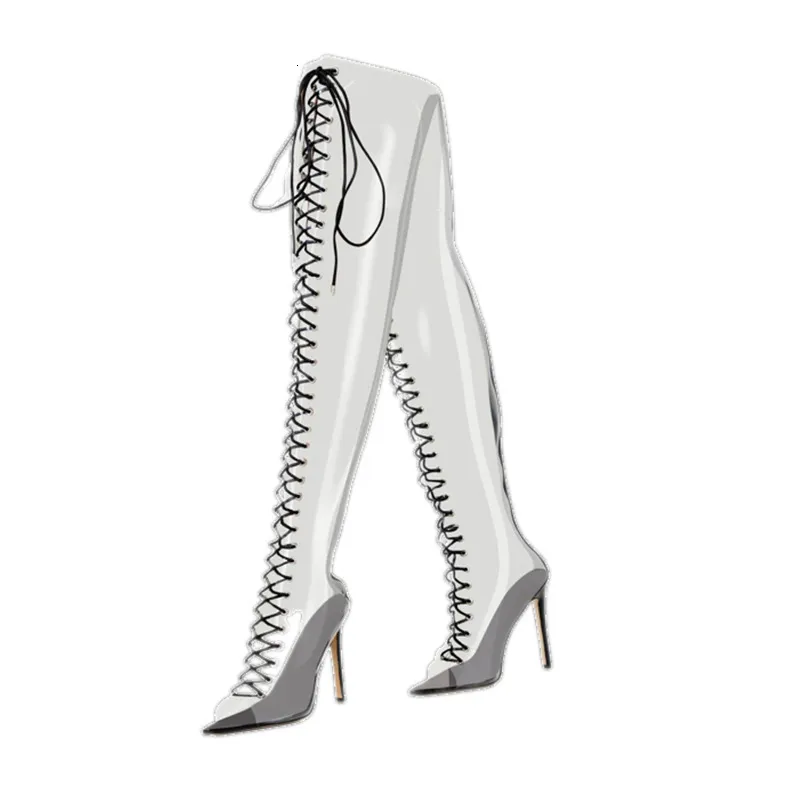 Botines open toe hot sale