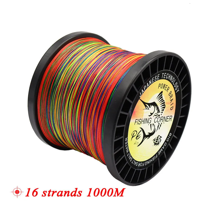 Multifilament 16 Strand Best Braided Fishing Line Fishing Line For  Saltwater 300M To 1500M Lengths Made In Japan Model: 230825 From Shu09,  $41.23