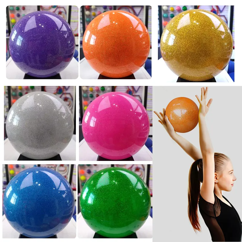 Body Mechanics Clothing 15cm 18cmExplosion-Proof Girl gymnastics ball training for kids Dance Practice Exercise Competition Rhythmic gymnastics ball 230825