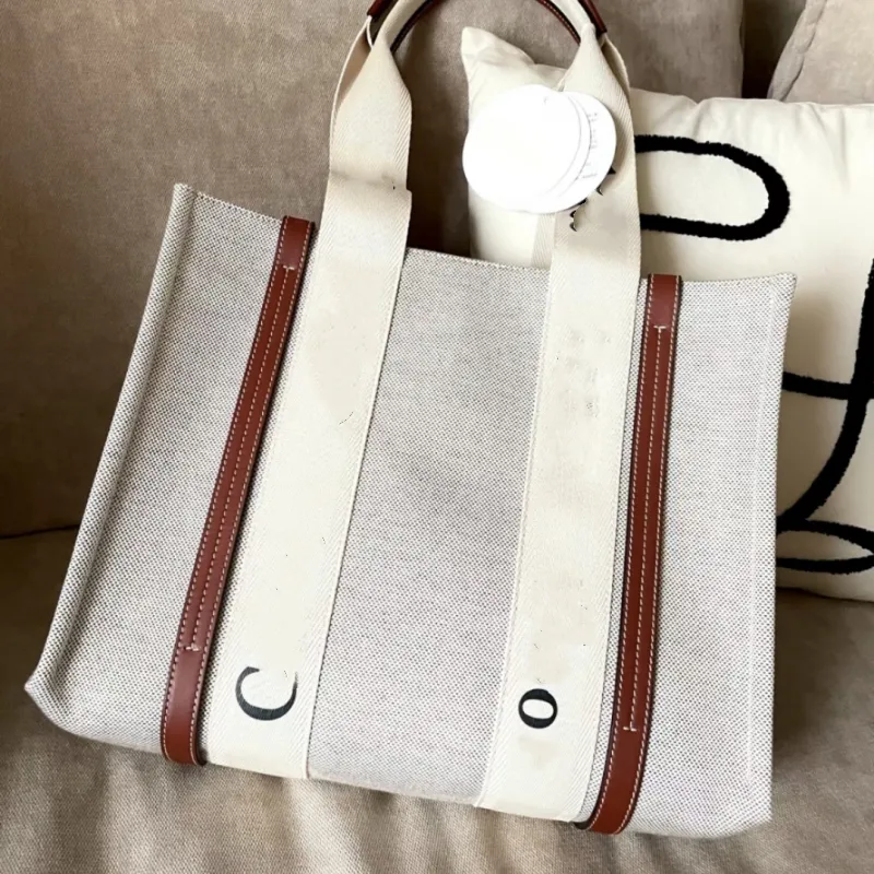 Borsa di lusso borse firmate a tracolla borsa a tracolla Borsa tote Bohemian Casual Tote Marrone Bianco borse di lusso borsa da spiaggia shopping bag borsone borse da donna Alta qualità