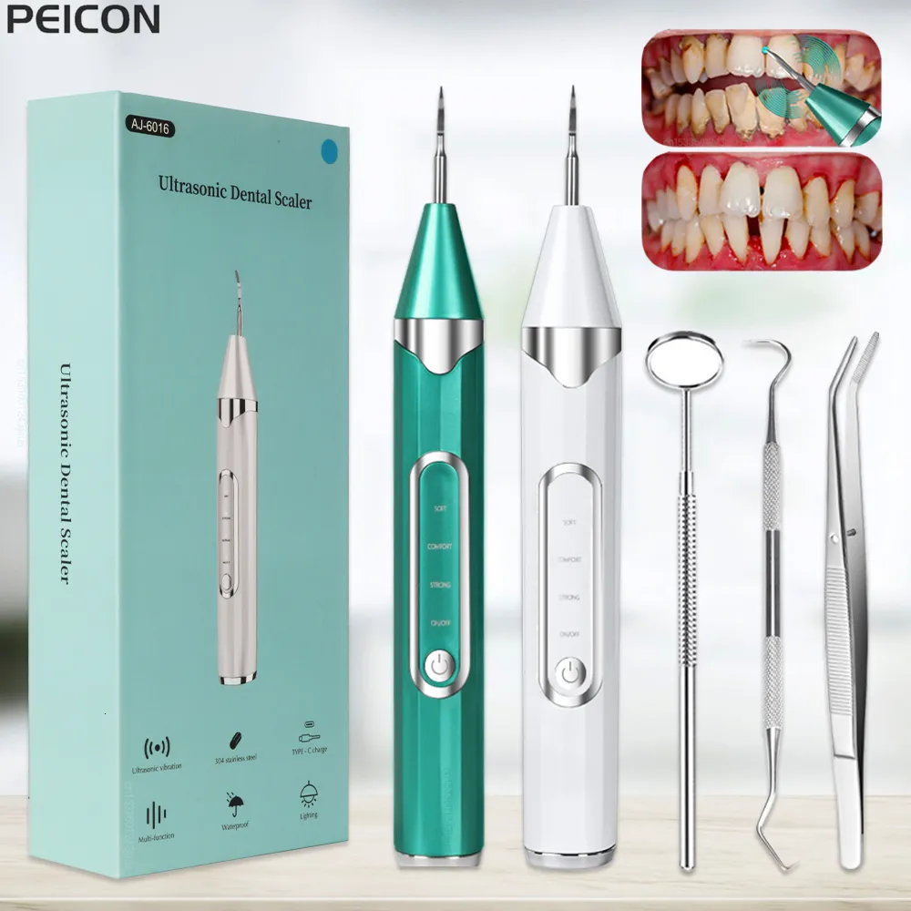 2023 Inne Higiena jamy ustnej Zęby dentystyczne Usuwanie kamienia nazębnego Czyszczenie ultradźwiękowe Płytka nazębna Kamień nazębny Soniczny środek czyszczący do zębów Kamień_voghion.com