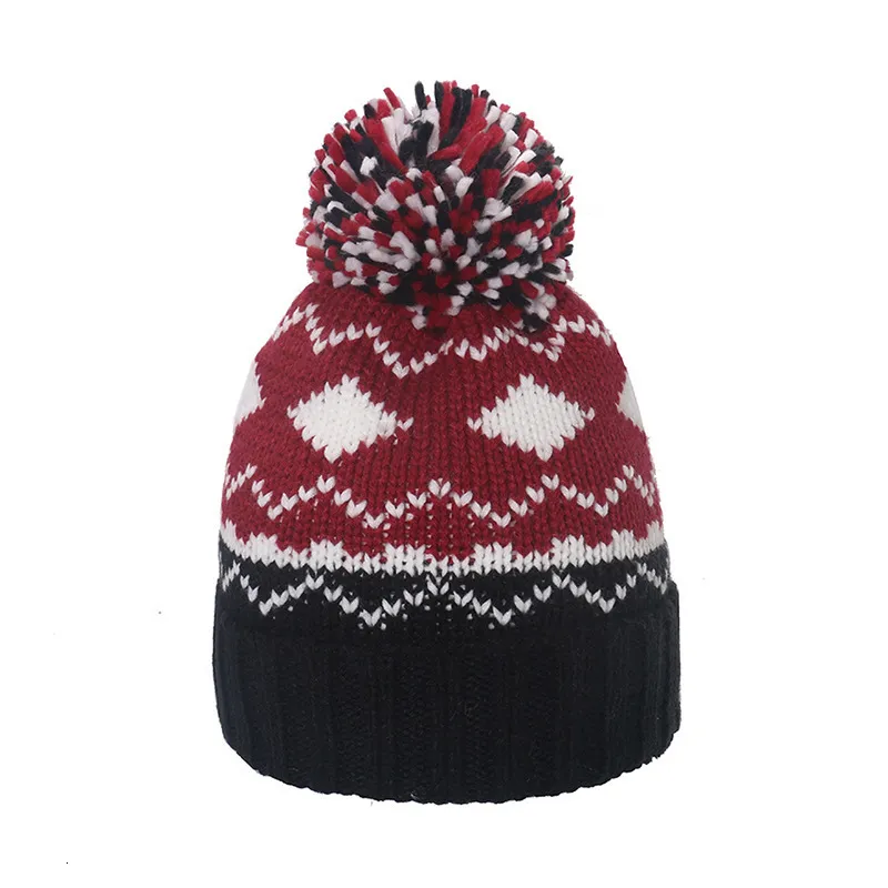 Beanie Skull Caps Winter Hat for Women Knitted Korea Beanie Thick Skullies Autumn Outdoor Warm Streetwear Red Black White Pink 230825