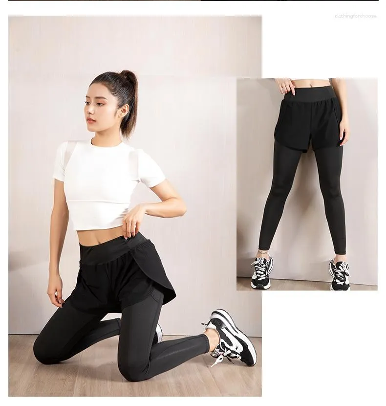 2 In 1 Womens Active Sporty Leggings: Double Layer Running Shorts Women For  Yoga, Gym, Running, And Fitness Quick Dry And Fashionable Lycra Sportswear  From Clothingforchoose, $13.6