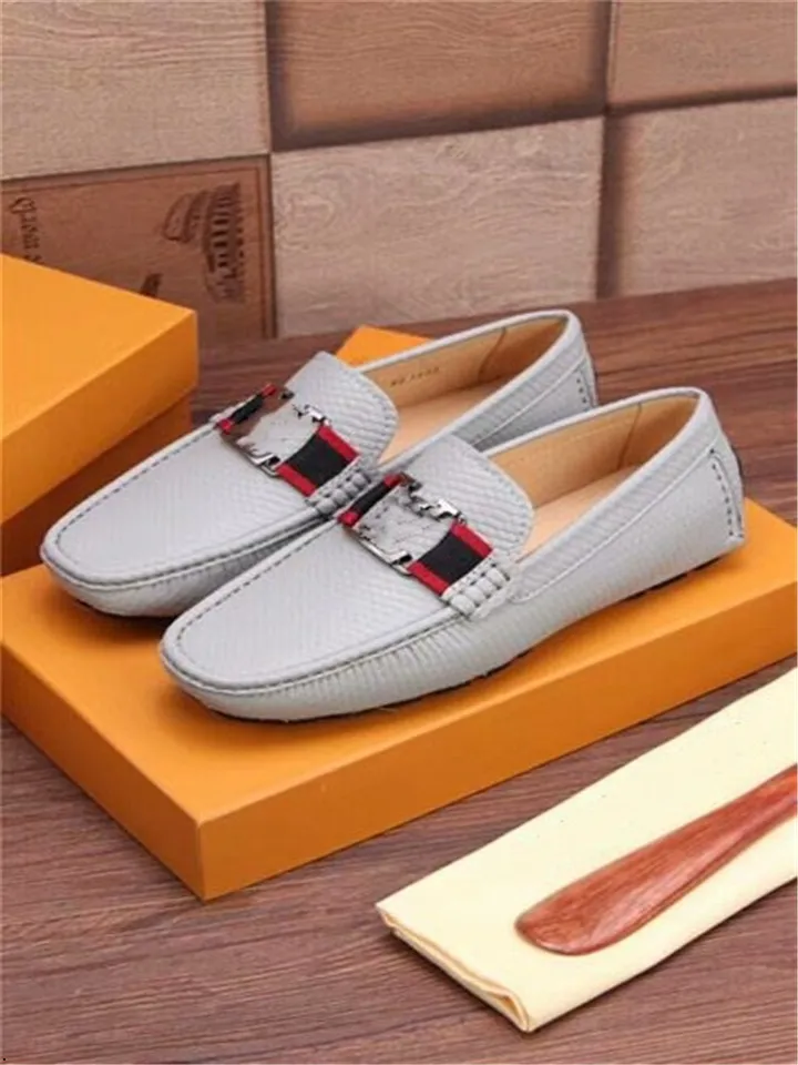 Scarpe casual da uomo Scarpe da uomo di moda Scarpe scamosciate fatte a mano in vera pelle Mocassini firmati da uomo Mocassini Slip On Scarpe basse da uomo Scarpe da guida maschili