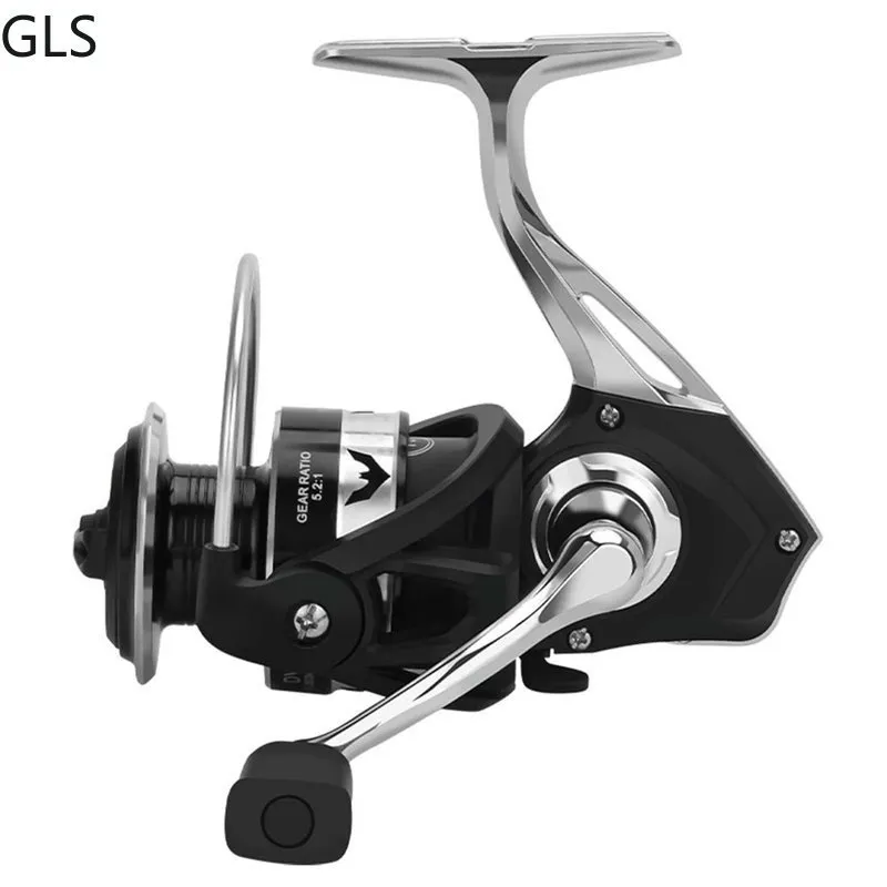 Mulinelli per baitcasting GLS All meta 15KG traino 10007000 Serie 121BB Mulinello per spigola ad alta velocità Rapporto di trasmissione 52 1 Bobina in metallo Spinning 230824