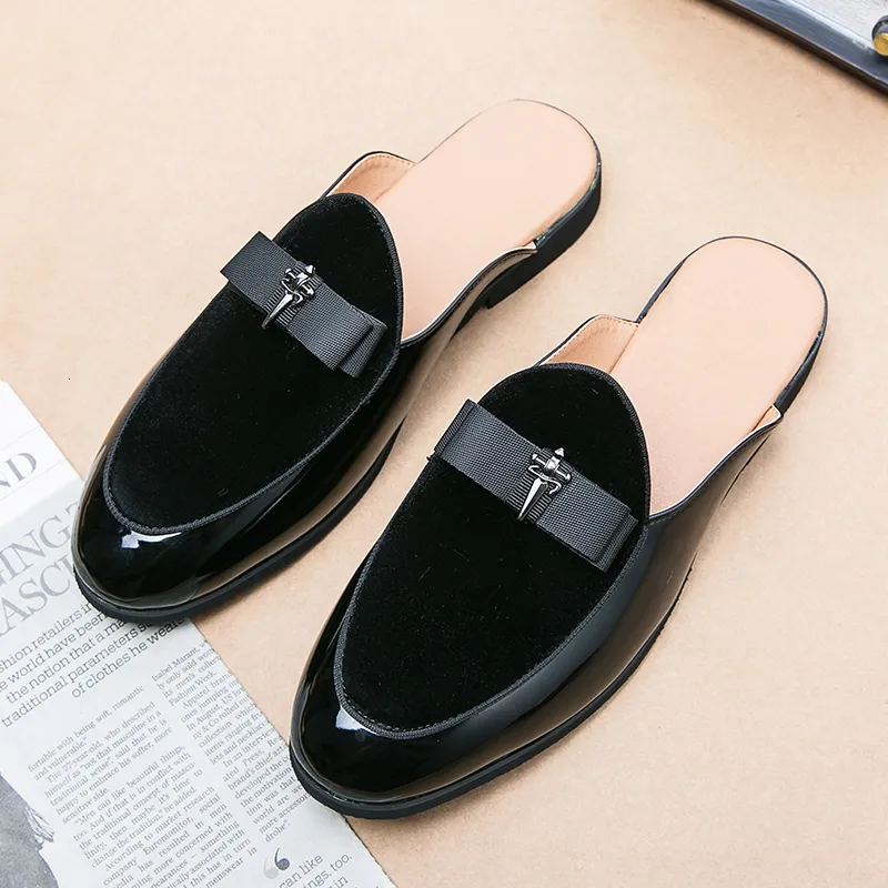 Mens designer mule slippers sale
