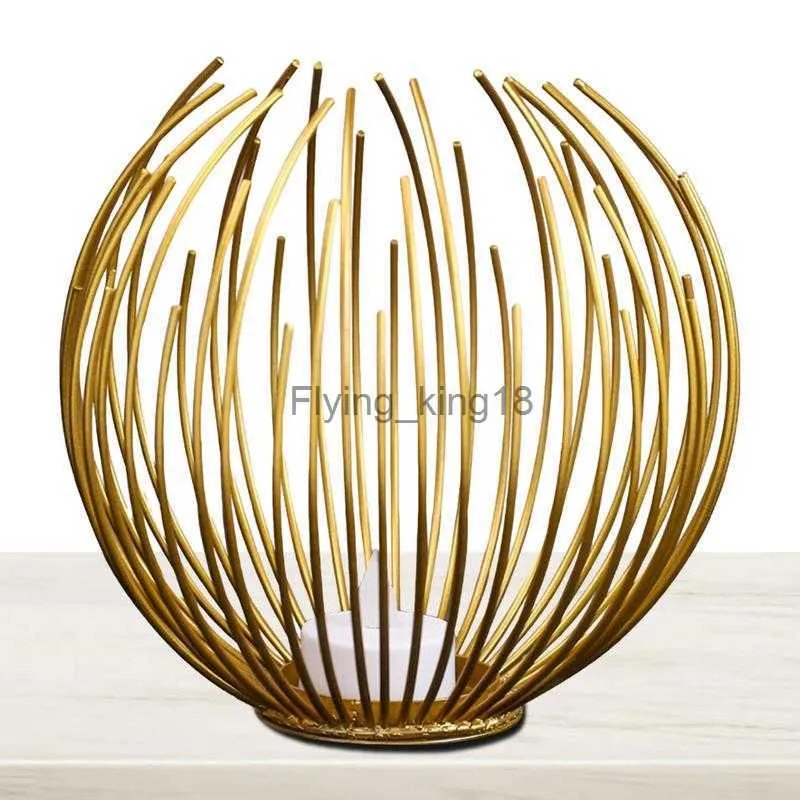 Wire Metal Candle Holders Candle Stick Holders Iron Art Geometric Candle Stand For Home Decor Table Centerpiece Wedding Party HKD230825