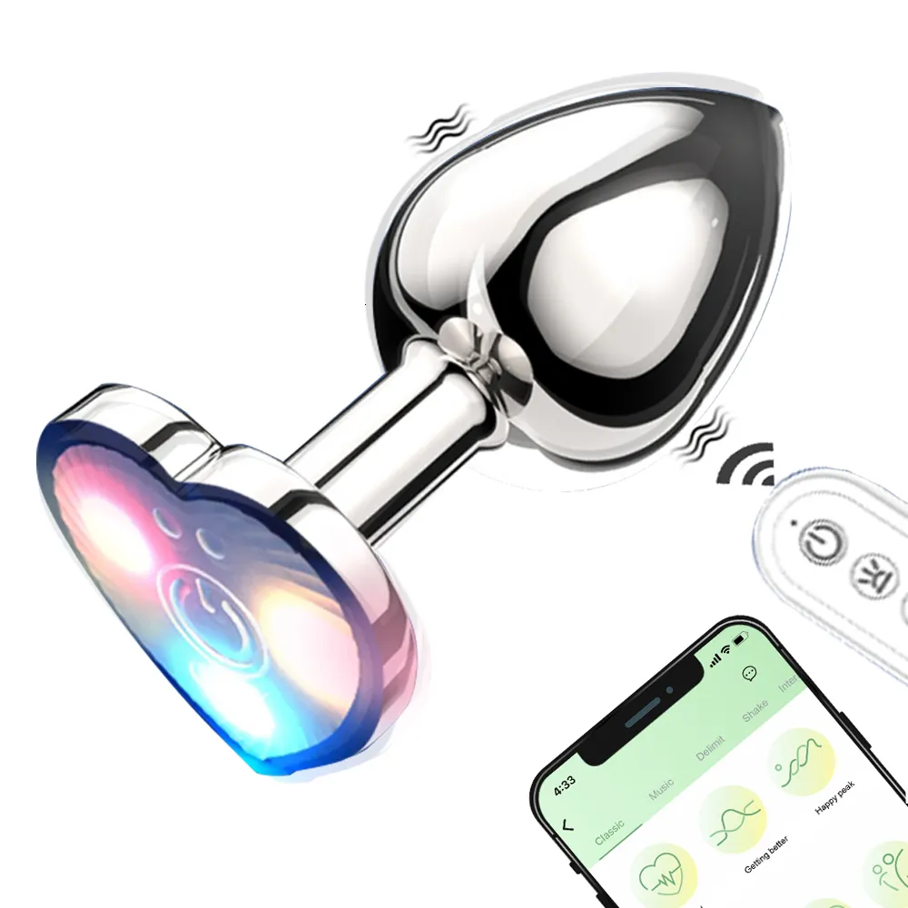 Vibrators Metal Glowing Anal Vibrators With... From Yizhan06, $11.3 |  DHgate.Com