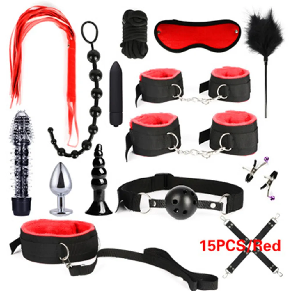 Adult Bondage Bundle Set For Women Exotic Leather And Plush Kit_voghion.com
