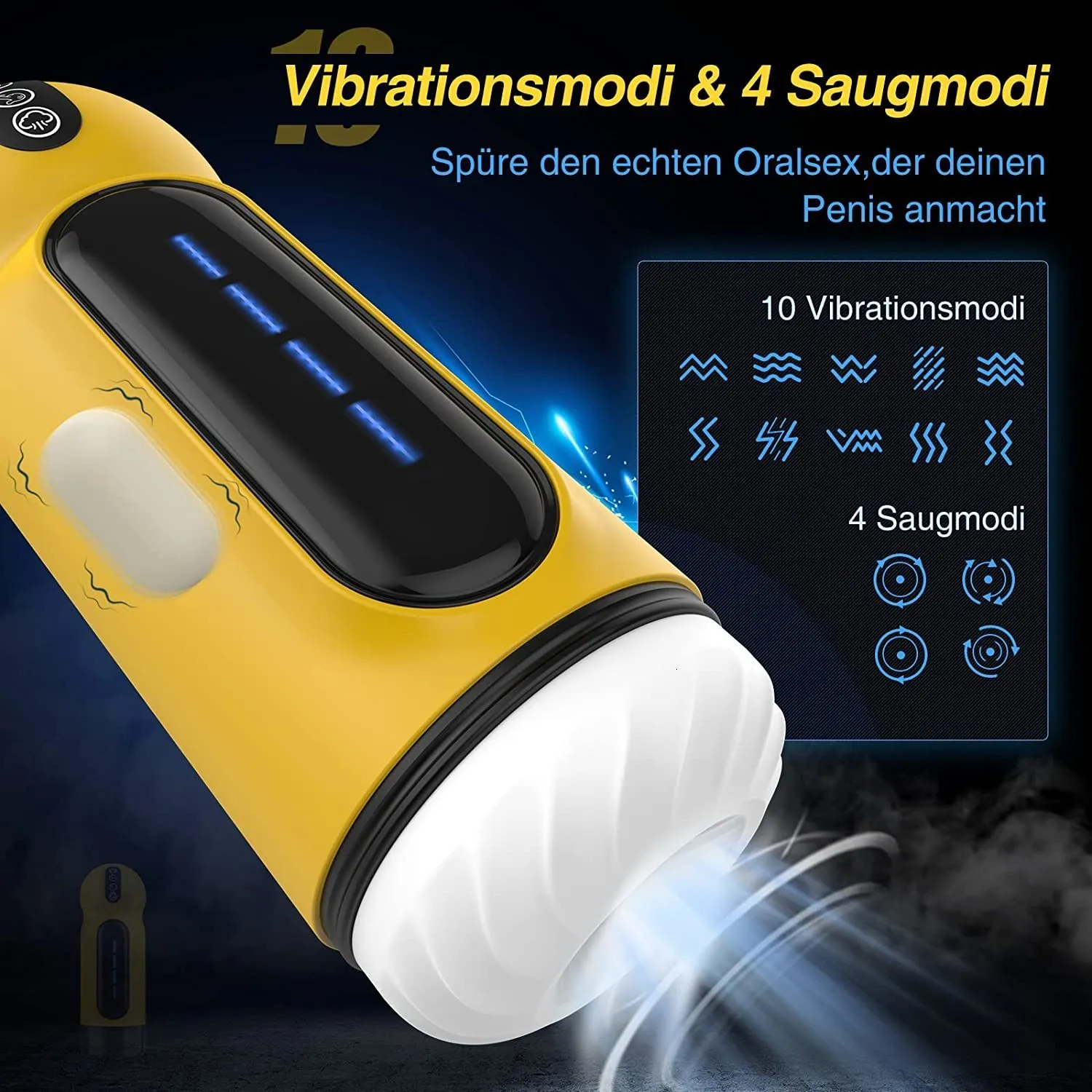 Masturbators HESEKS Automatic Man Masturbator Sucker... From Zhengrui08,  $24.79 | DHgate.Com