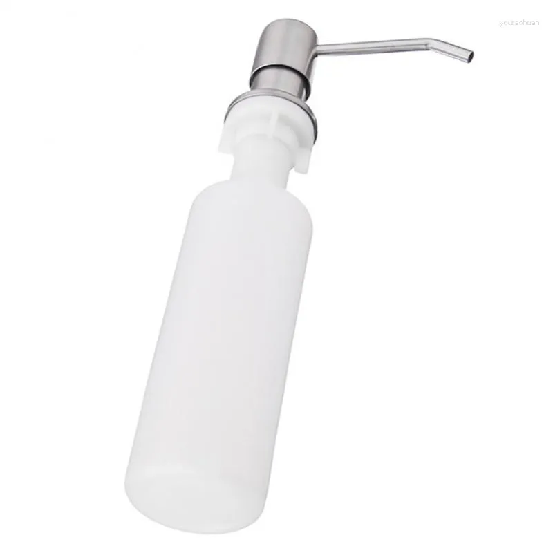 액체 비누 디스펜서 편리한 다목적 부엌 싱크대 우아하게 사용하기 쉬운 수동으로 C 욕실 액세서리 내구성