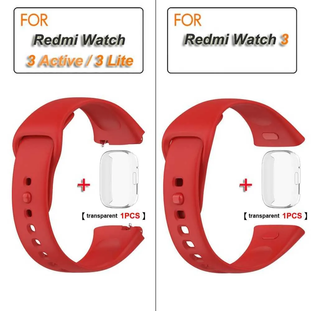 Correa de reloj Compatible con Xiaomi Mi Watch Lite para Redmi Watch Lite,  correa de silicona de repuesto para reloj inteligente