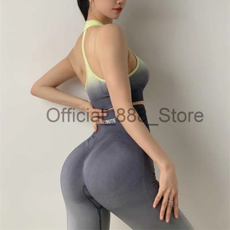 Womens Athletic Yoga Set Long Sports Bra Tank And Leggings For Gym And  Workout X0825 From Official_888_store, $17.22