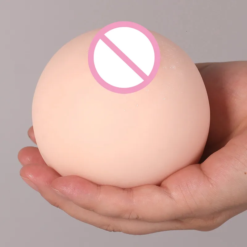 Vnmcry 1 Paar Zelfklevende Realistische Siliconen Borstprothesen Valse Borsten Vormen Nep Borst voor Crossdresser Mastectomie Prothese Transgender BH Pad Enhancer (C Cup 800g / Paar - Beige