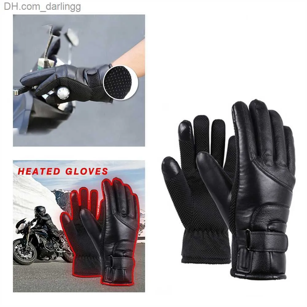 Gants chauffants électriques hiver Gants thermiques USB écran