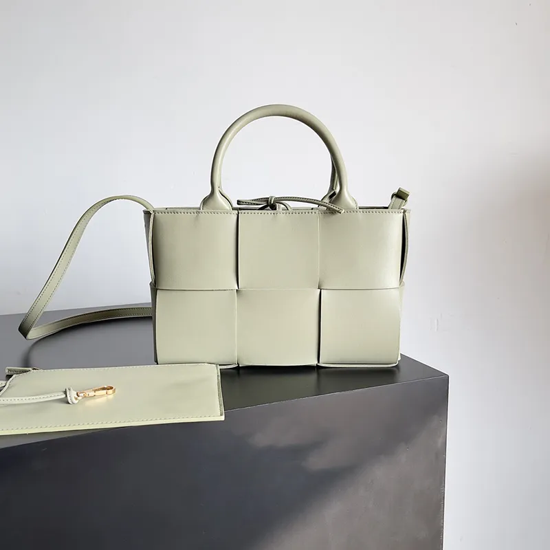 Designer Small Arco Tote Bag Mirror Quality Woman Handbag TOP Leather Handles Green White Soft Lambskin Fashion Lady Party Wedding Dress Purse With Box From 396 33 DHgate