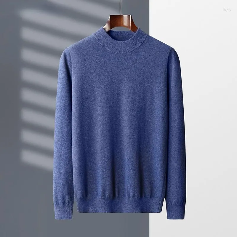 Mens pure cashmere jumpers top