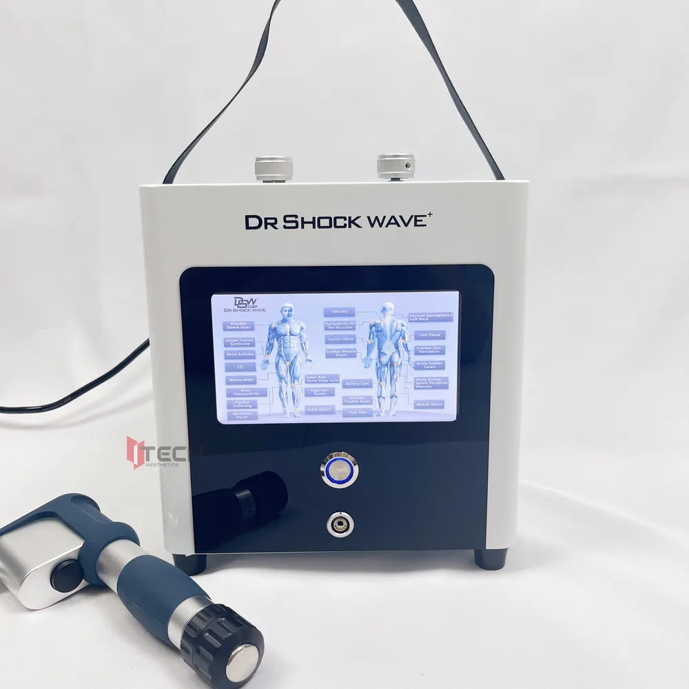 理学療法のためのポータブルESWTショックウェーブマシン勃起不全疼痛緩和筋膜炎テニス肘
