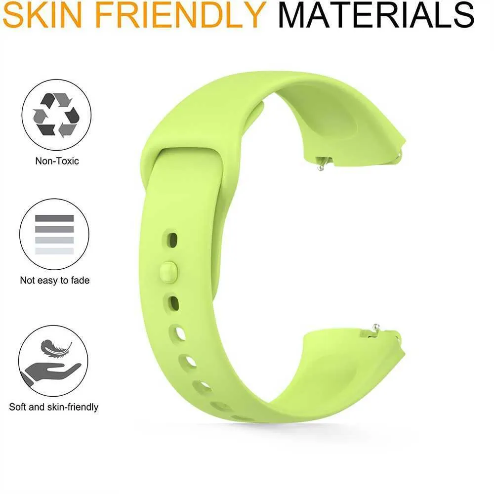 Correa de silicona para Xiaomi Redmi Watch 3 Active 3lite, repuesto de  pulsera deportiva, accesorios para