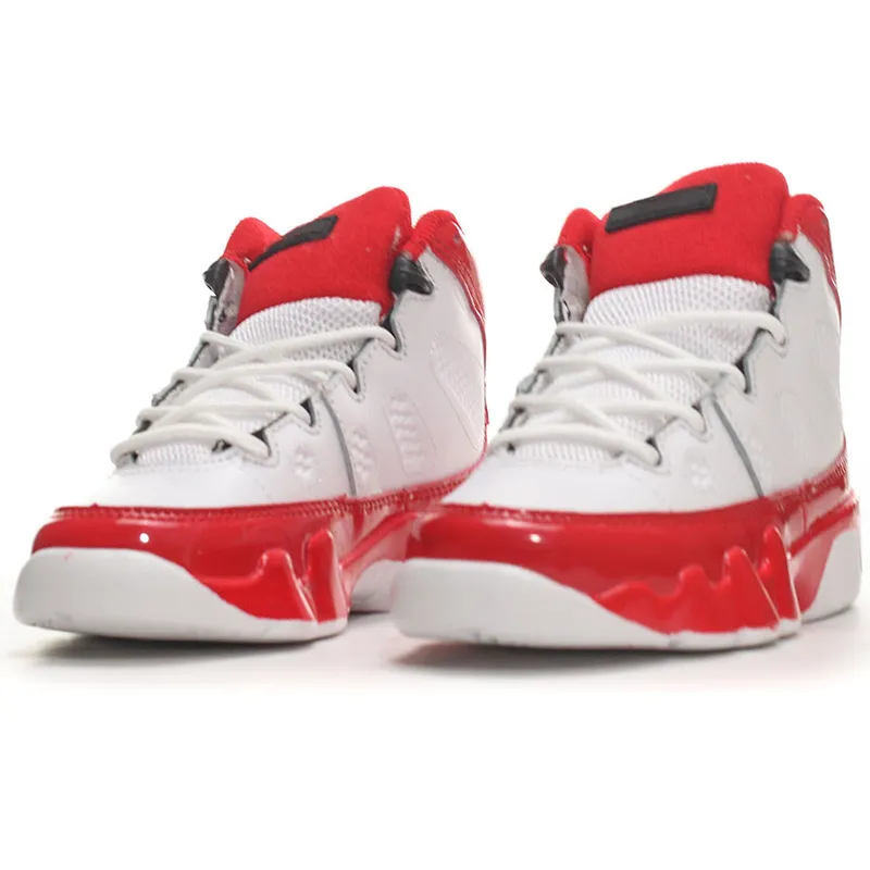 Bred 9 Kids Basketball Shoes Cool Grey Gym 9s Infant Children