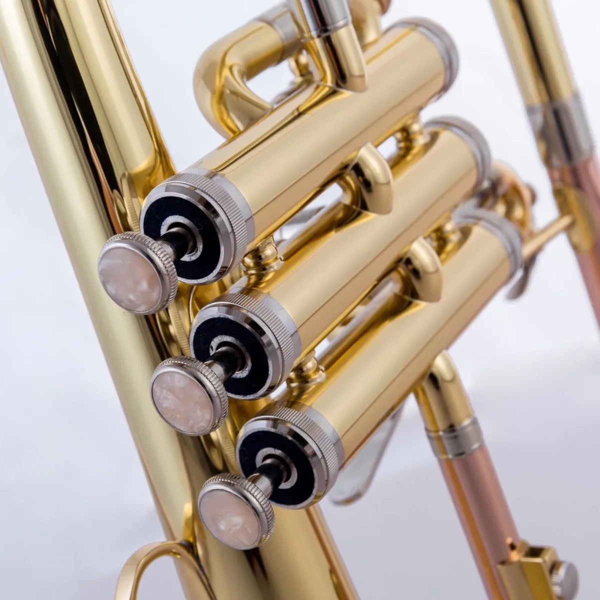 Professionell flugeluppgradering Vitt kopparmaterial Fosfor Kopparledning Flugelhorn Professionell Ton Tone Trumpet Horn