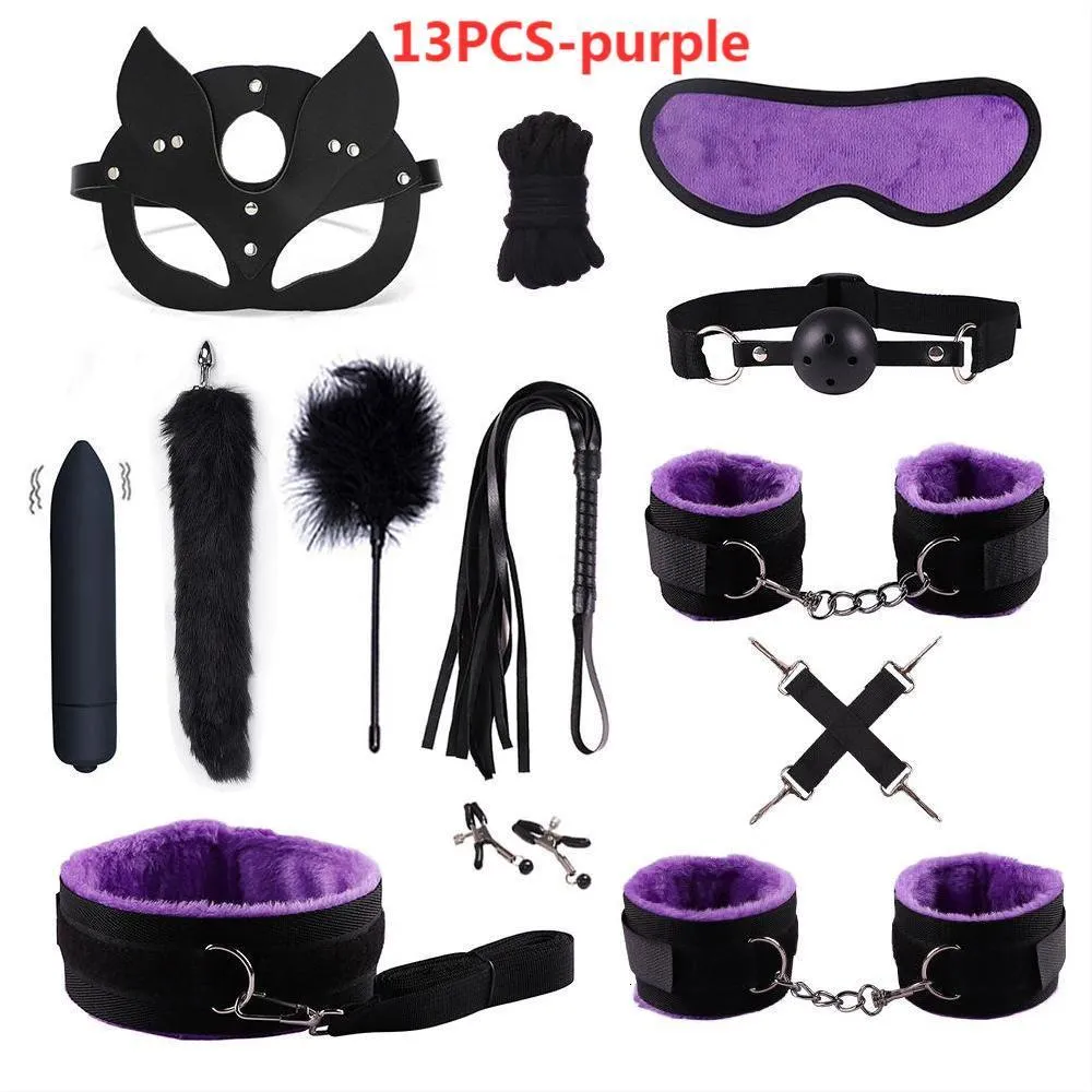 Adult Bondage Bundle Set For Women Exotic Leather And Plush Kit_voghion.com