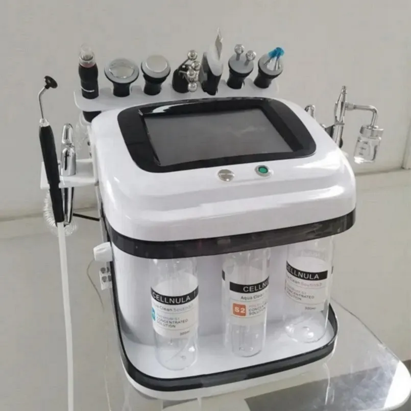 Máquina hidrofacial 10 en 1, eliminador de espinillas al vacío, masajeador Facial, dispositivo de gestión facial para salón de belleza