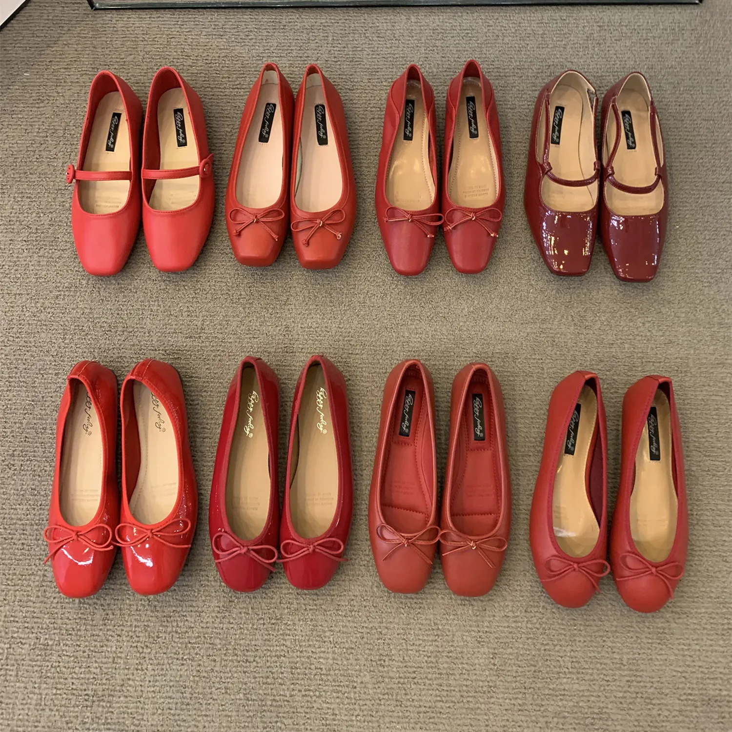 Scarpe top ballerine francesi