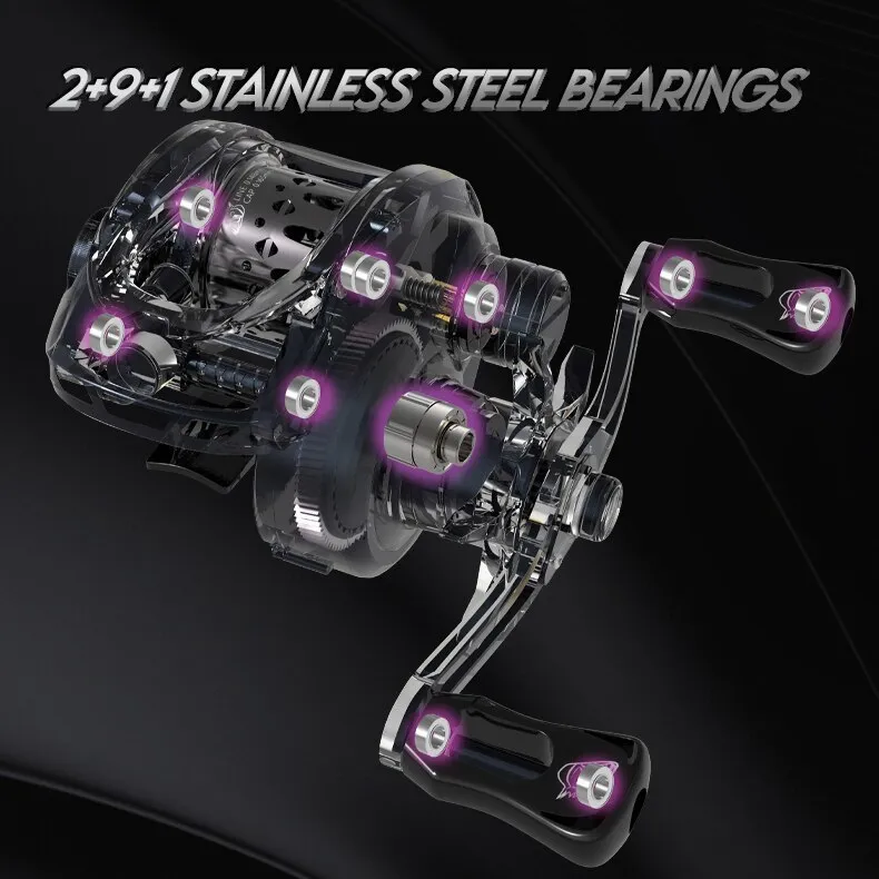Baitcasting Reels SOLOKING ACURA HICC50 136g Ultra Light Baitcasting Reel  BFS 7181 Gear Ratio 111BB 4KG Power Baitcaster from Dhgate Baitcasting Reels  - price 330.5