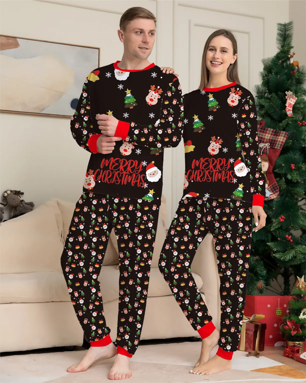Adult santa pjs hotsell