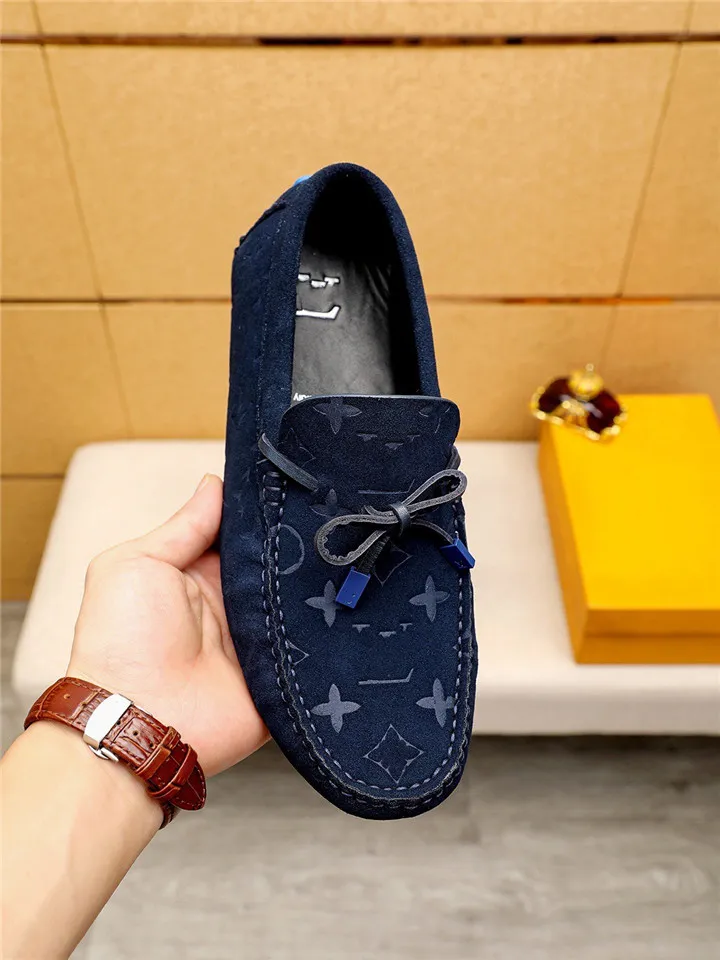 17model Luxury Loafers Shoes Men 2023 New Summer Shoes Men Fashion Summer Designer Driving Footwear Classic Retro Leather Comfy Men Casual Shoes