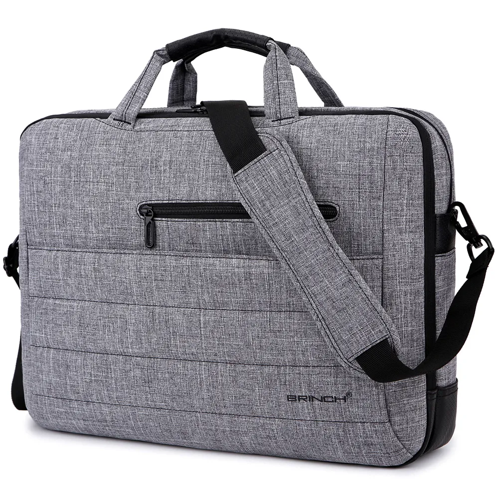 Sacos para laptop 173 polegadas Nylon à prova de choque Carry Case Messenger Bag para com alças de ombro e vários bolsos 230823