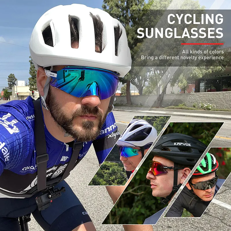 Stylish Outdoor Cycling Glasses UV Protection Sunglasses for Road and Mountain Biking